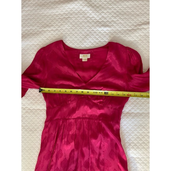 Anthropologie Mauve‎ Christine Belted Dress - Picture 6 of 8